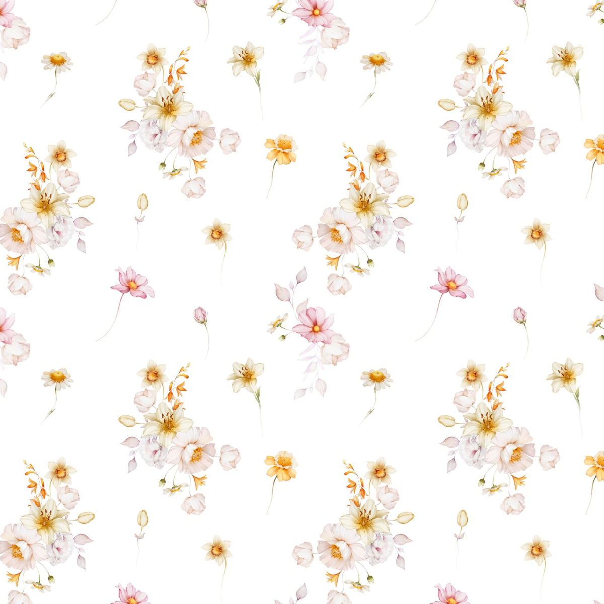 Designpapier - Florales - klein