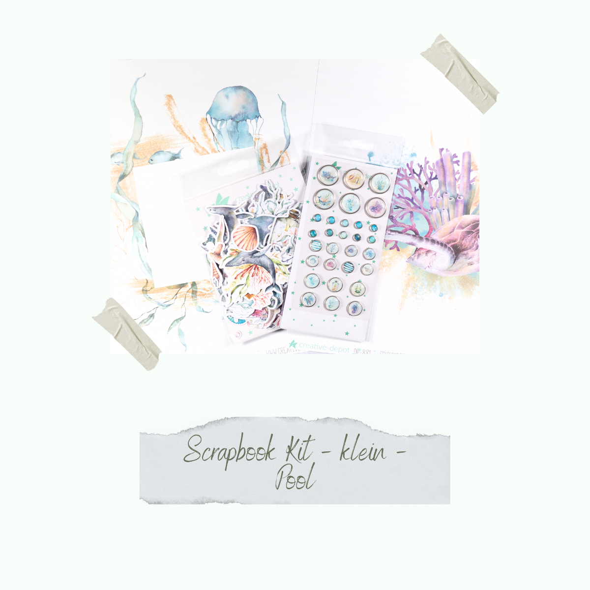 Scrapbook Kit - klein - Pool - Layoutliebe