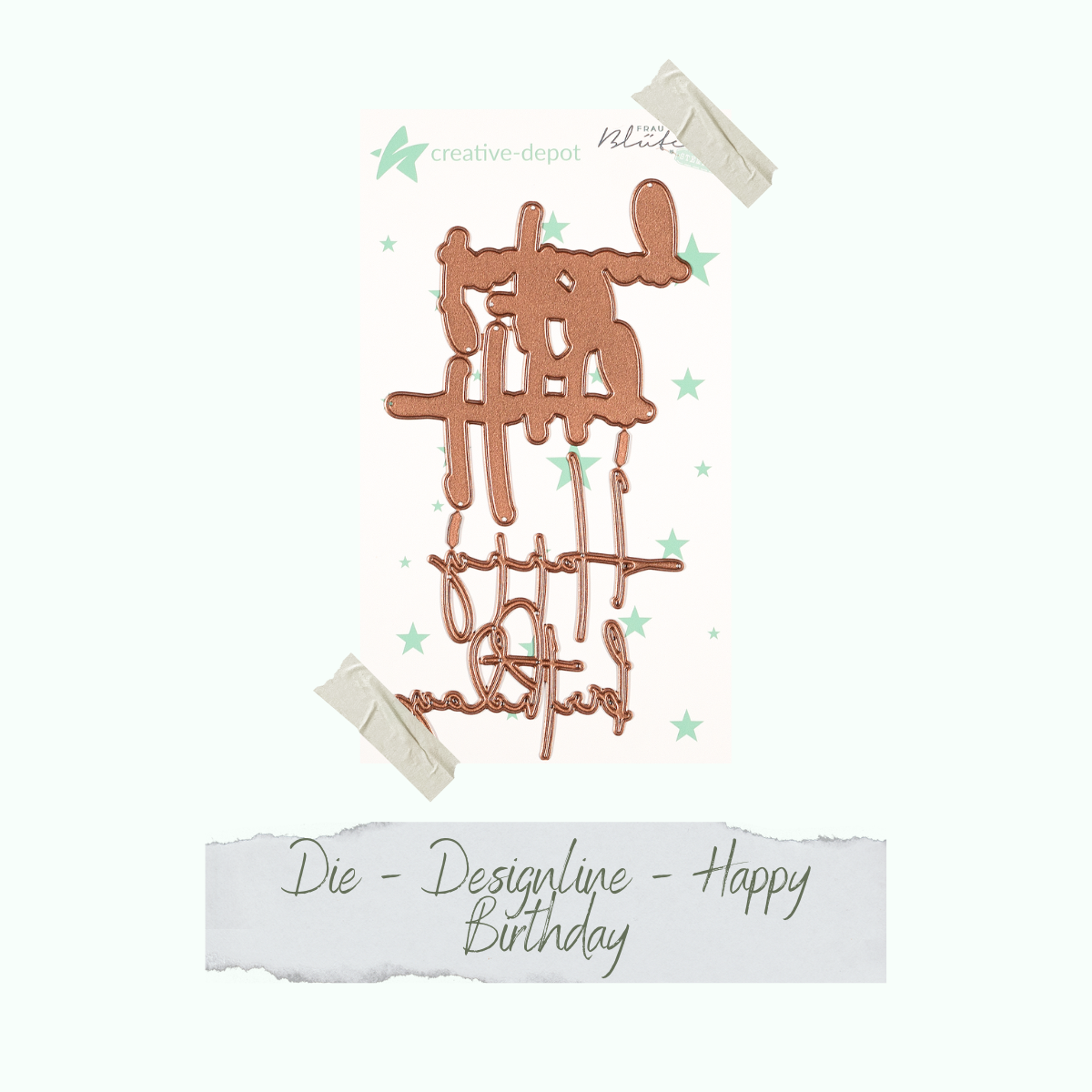 Die - Designline - Happy Birthday