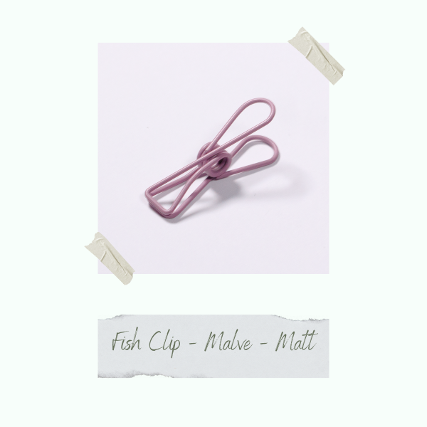 Fish Clip - Malve - Matt