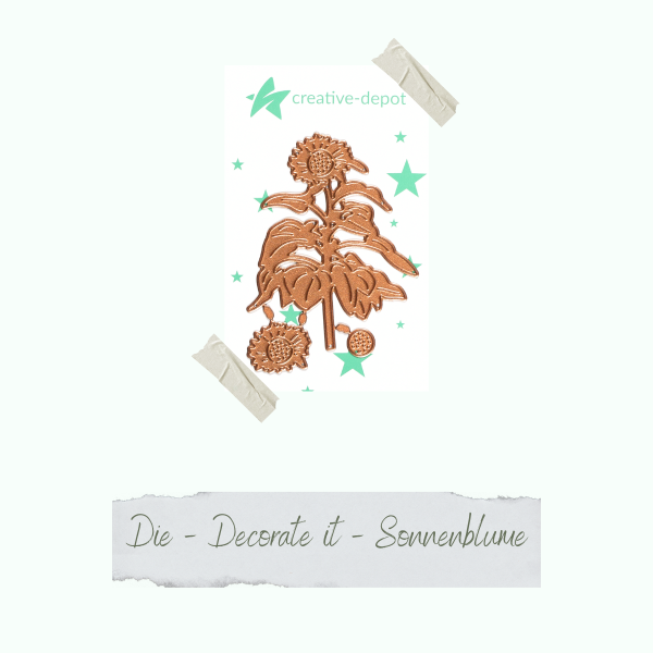 Die - Decorate it - Sonnenblume