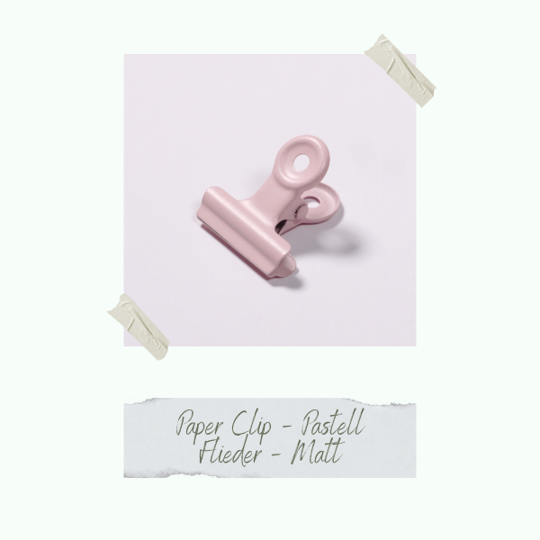 Paper Clip - Pastell Flieder - Matt