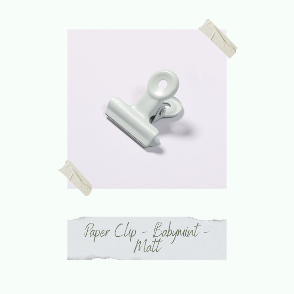 Paper Clip - Babymint - Matt