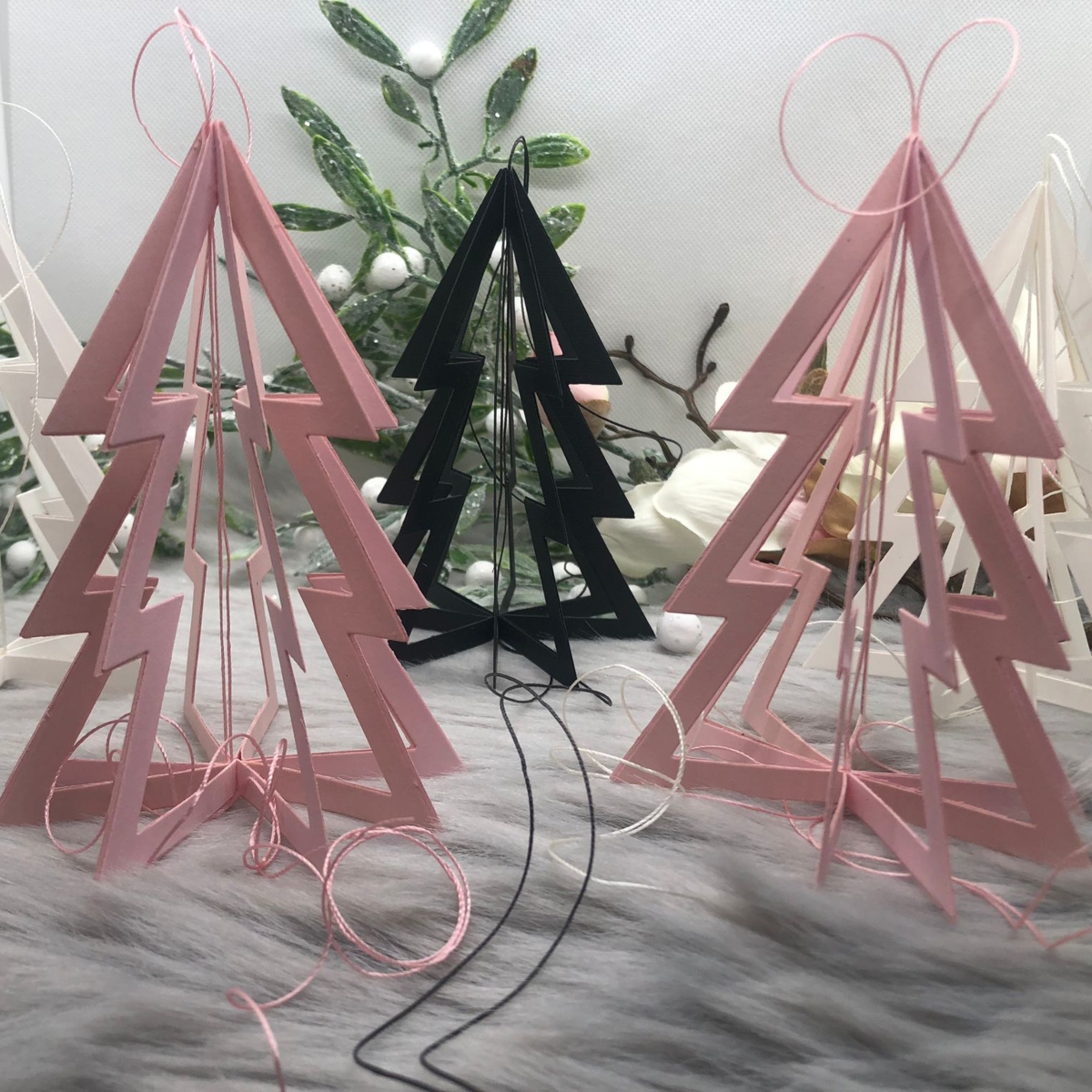 Die - Designline Stanzen Deko - Tannenbäume | | | creative-depot Weihnachten Sandras